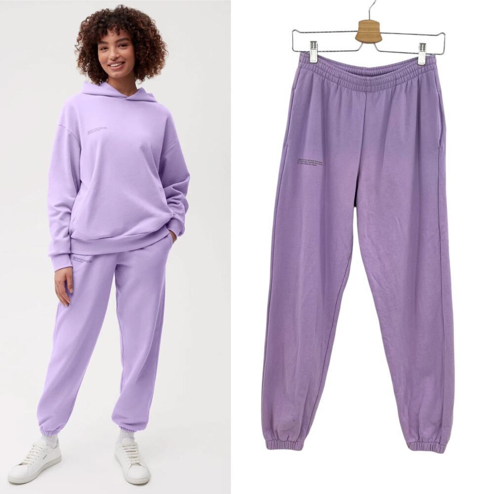 Pangaia Womens 365 Midweight Track Pants Orchid Purple Size XS